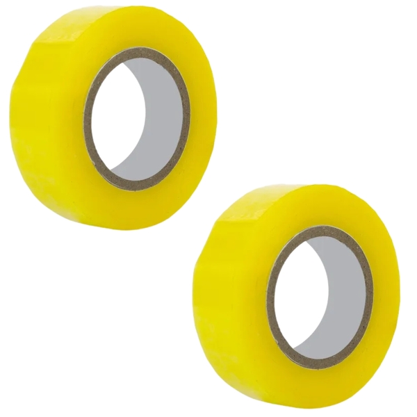 Fita Adesiva Transparente Larga 45mmx500m | Kaztec | Kit 02 Un